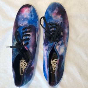 Vans galaxy shoes